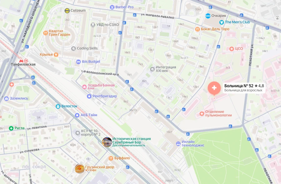 Морг № 52 больницы в Москве (ГКБ №52)