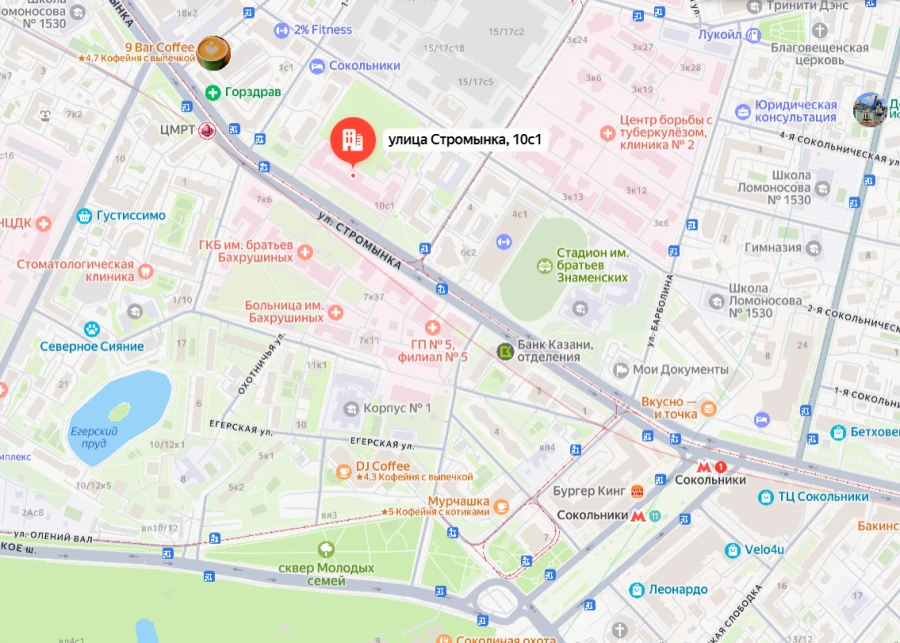 Морг Московского областного клинического противотуберкулезного диспансера (г. Сергиев Посад)